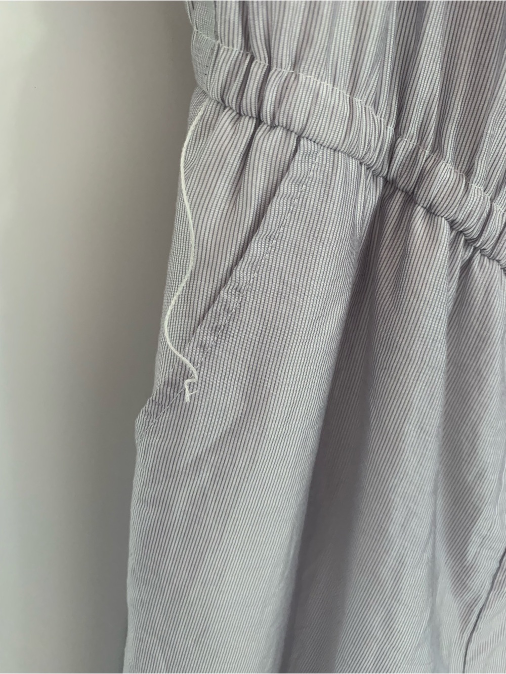 Adelyn Rae Light Gray Ruffle Strap Jumpsuit - Picture 16 of 16
